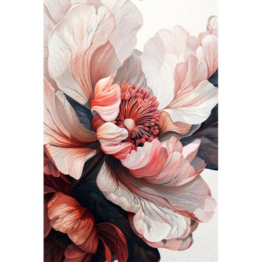 Abstract bloemen art